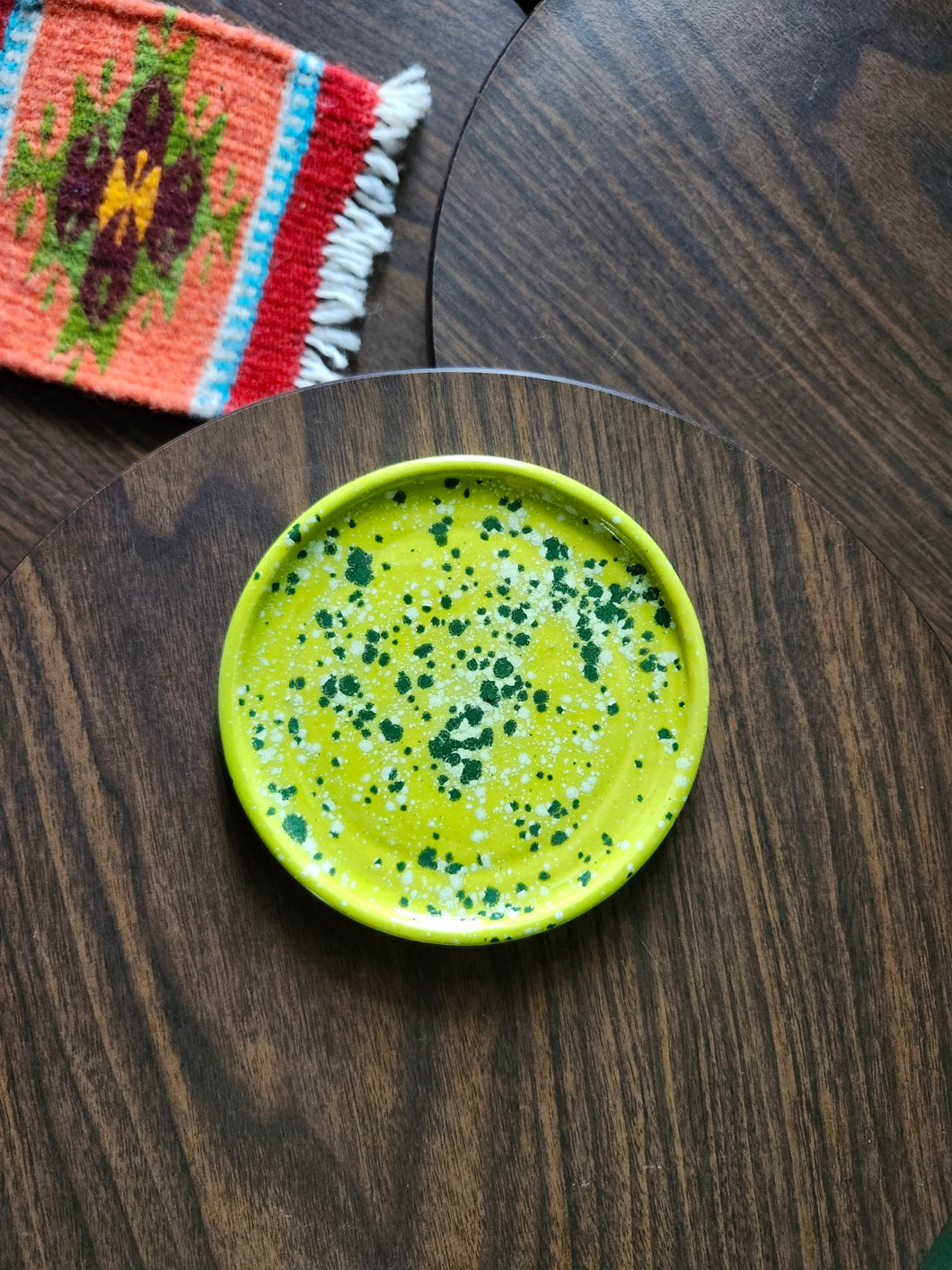 Coaster - Green Speck