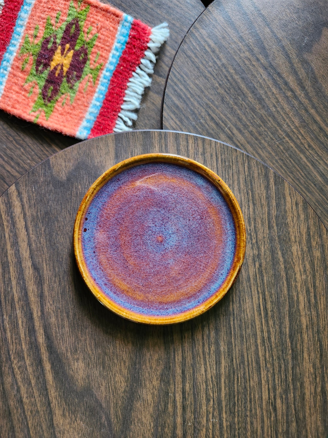 Coaster - Orange & Blue